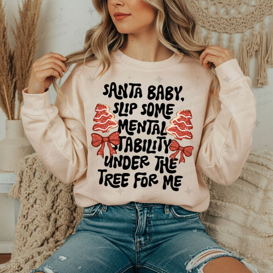 COQUETTE SANTA BABY - DTF TRANSFER