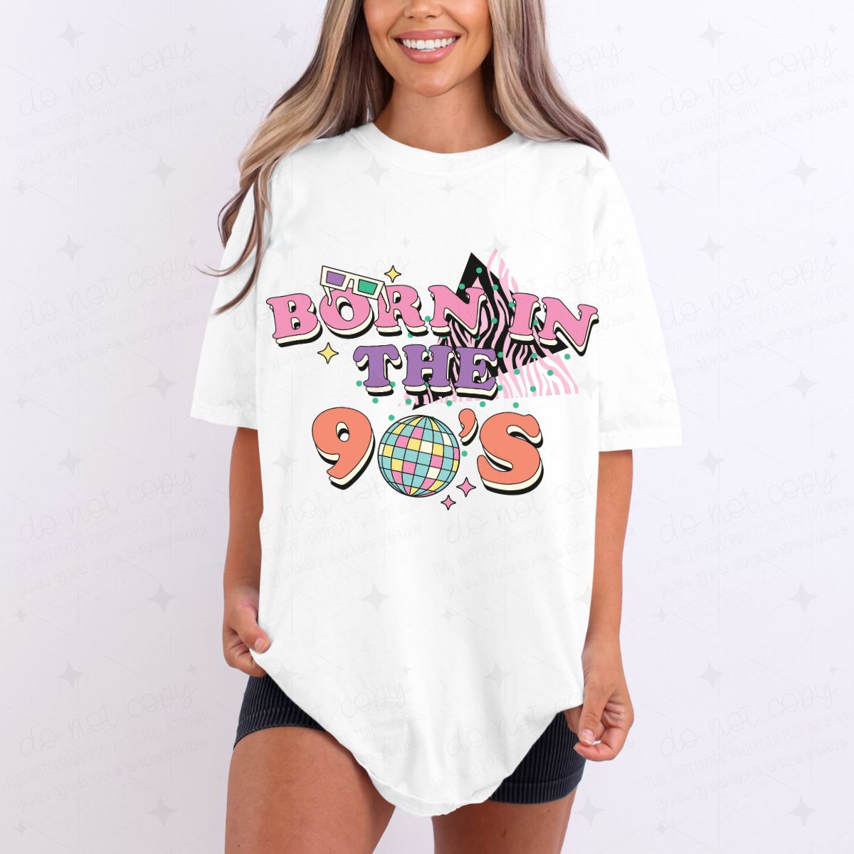 BORN IN THE 90'S - DTF TRANSFER