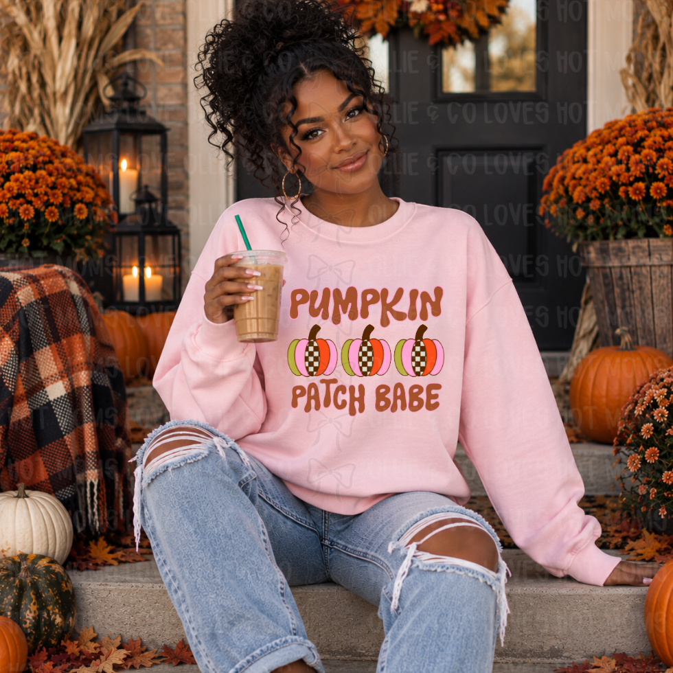 PUMPKIN PATCH BABE - DTF TRANSFER