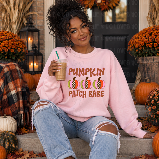 PUMPKIN PATCH BABE - DTF TRANSFER