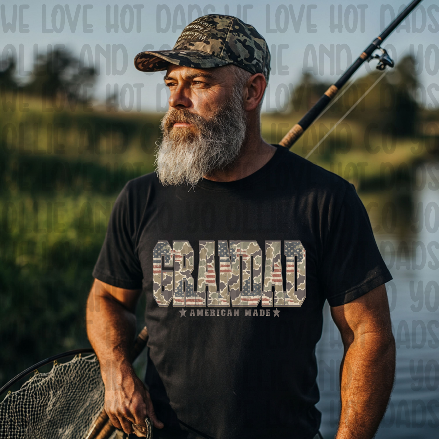 CAMO PATRIOTIC MEN - DTF TRANSFER