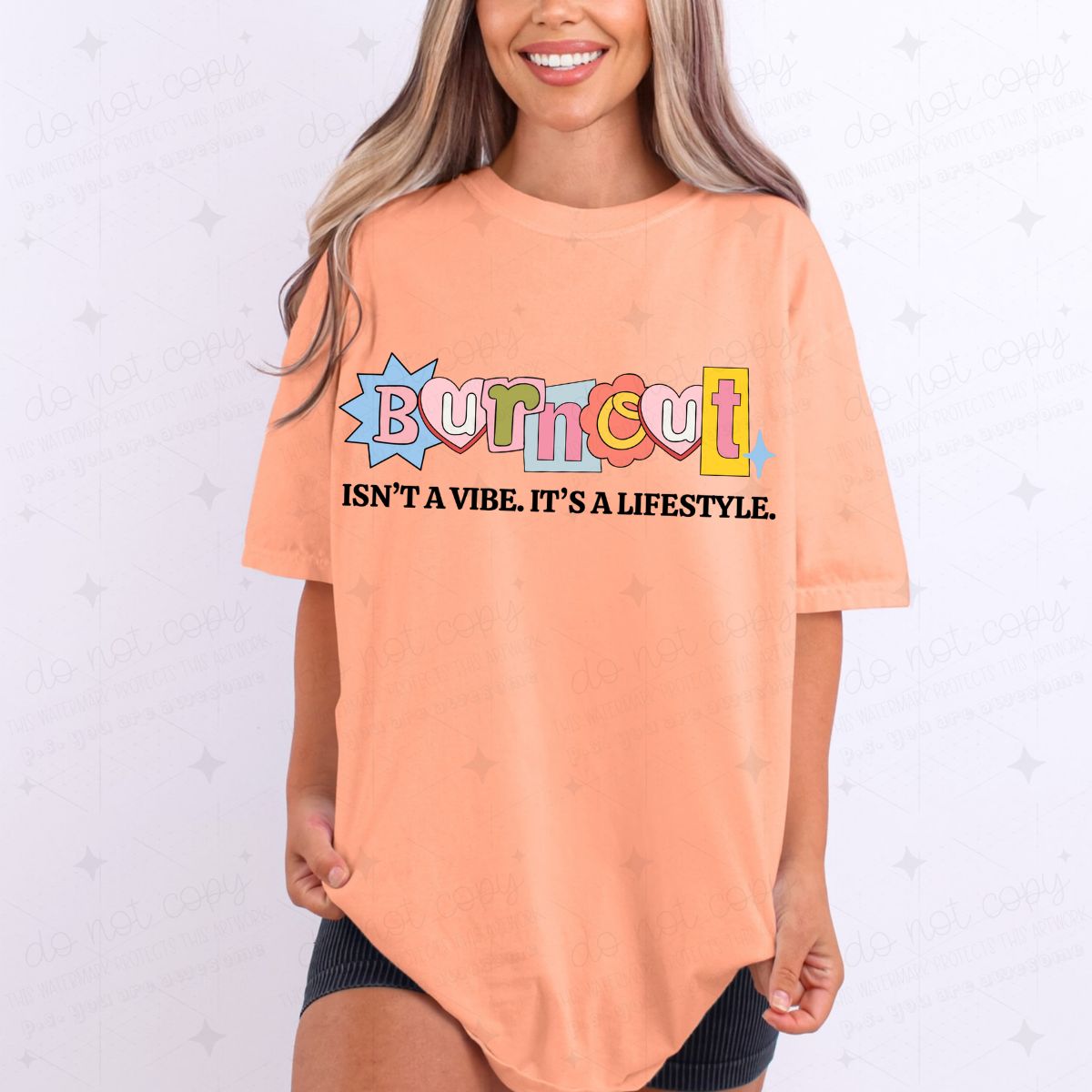 BURNOUT - DTF TRANSFER