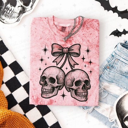 COQUETTE CHERRY SKELLIES - DTF TRANSFER