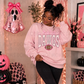 POLKA DOT PINK OUT MASCOTS - DTF TRANSFER