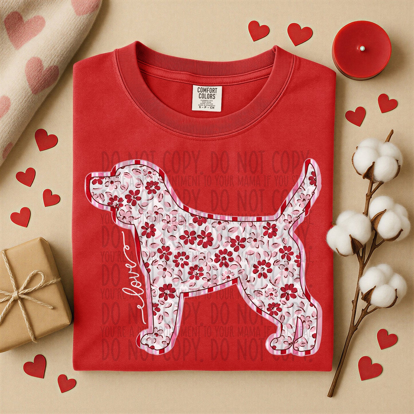 VALENTINE'S DOGS - DTF TRANSFER