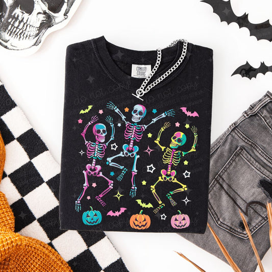 DANCING SKELLIES - DTF TRANSFER