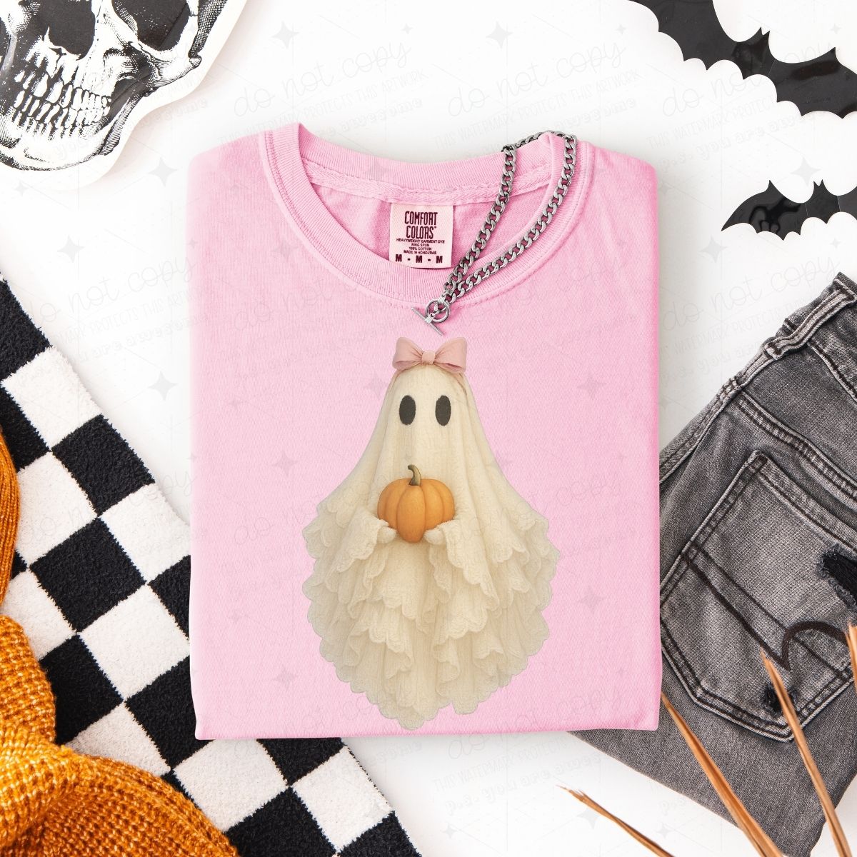 COQUETTE PUMPKIN GHOST - DTF TRANSFER