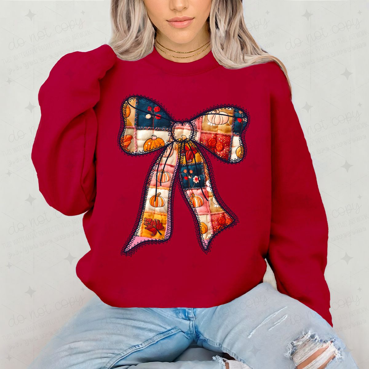 COQUETTE FALL BOW - DTF TRANSFER