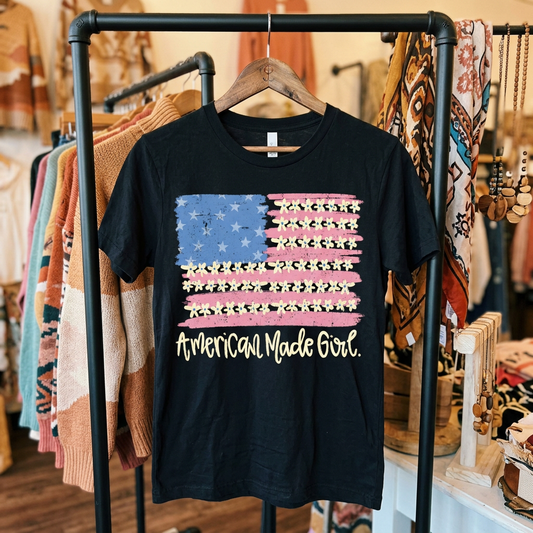 AMERICAN MADE GIRL - DTF TRANSFER