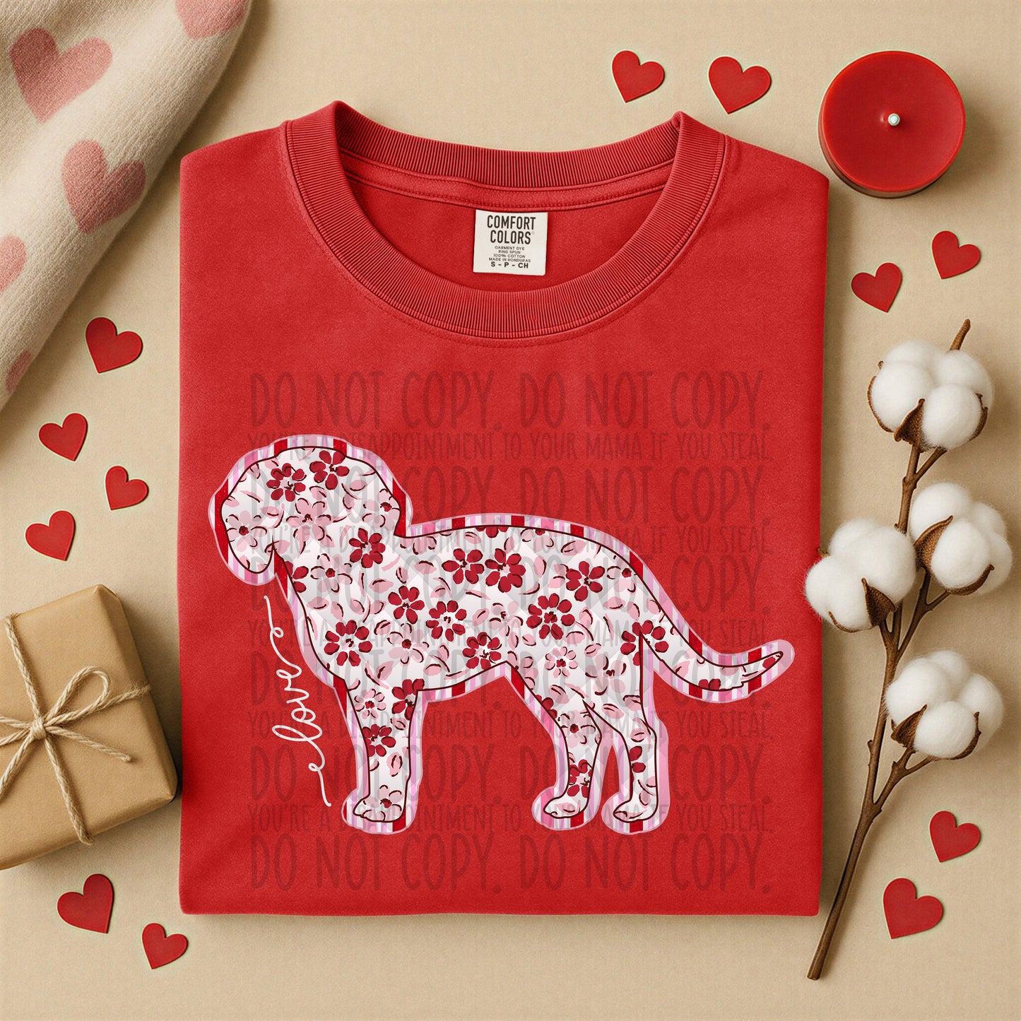 VALENTINE'S DOGS - DTF TRANSFER