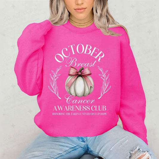 COQUETTE OCTOBER BREAST CANCER AWARENESS CLUB - DTF TRANSFER