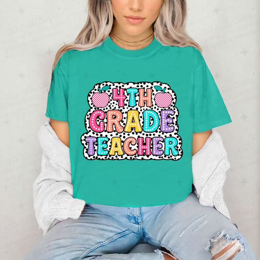 4TH GRADE TEACHER - DTF TRANSFER