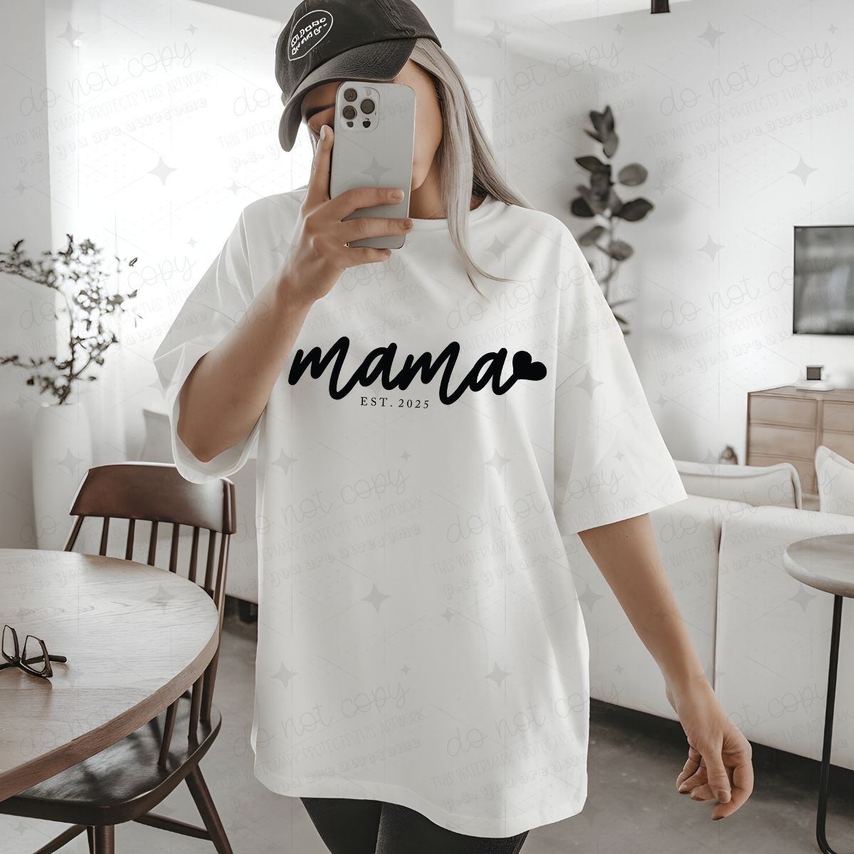 MAMA EST 2025 - DTF TRANSFER