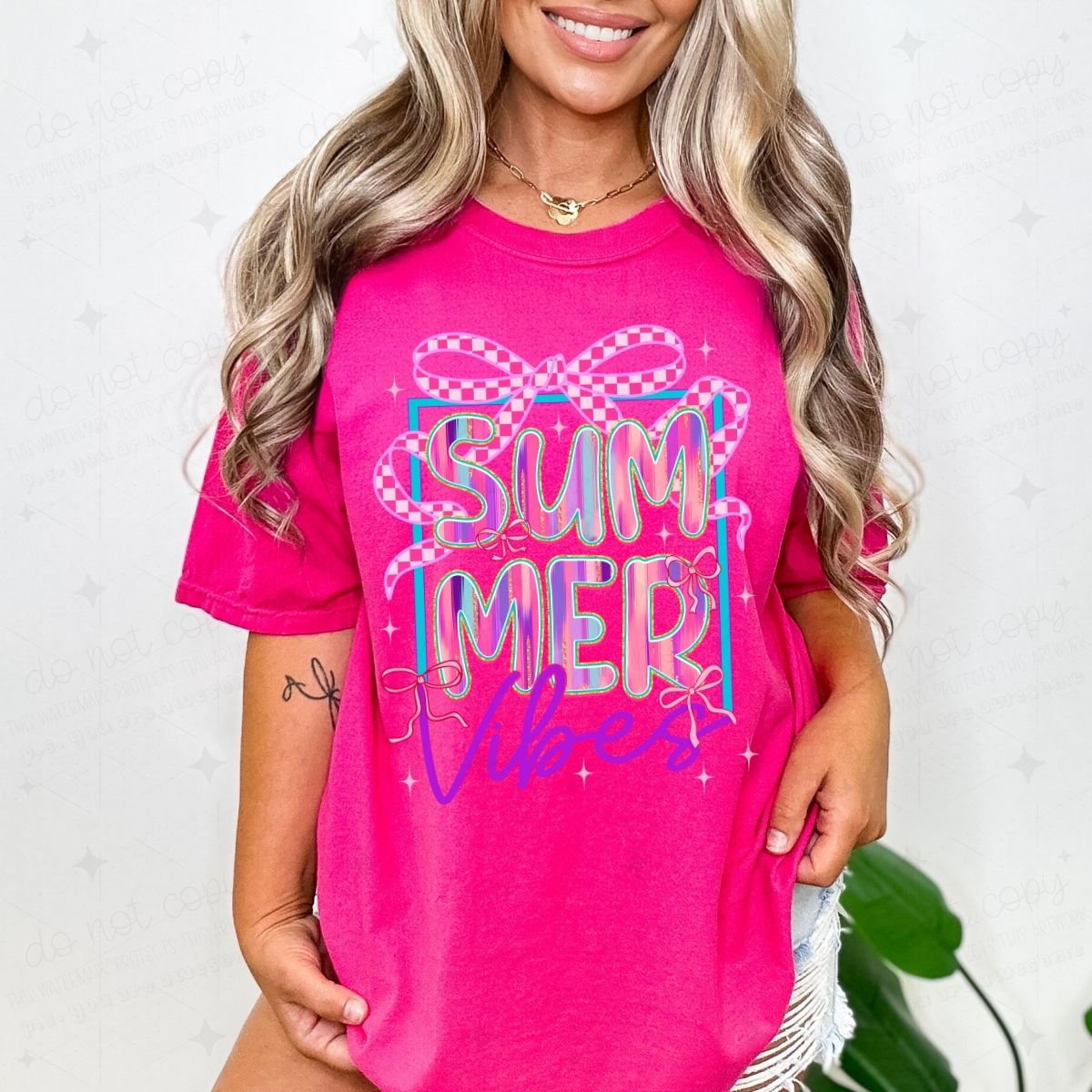 COQUETTE SUMMER VIBES - DTF TRANSFER