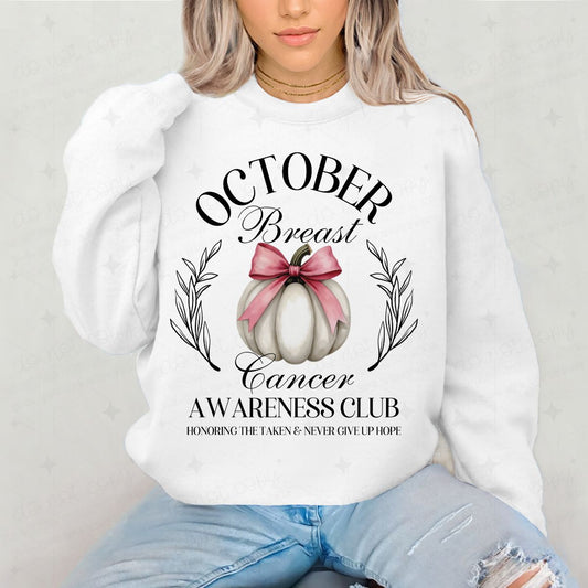 COQUETTE OCTOBER BREAST CANCER AWARENESS CLUB - DTF TRANSFER