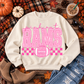 PINK OUT CHECKERED MASCOTS - DTF TRANSFER