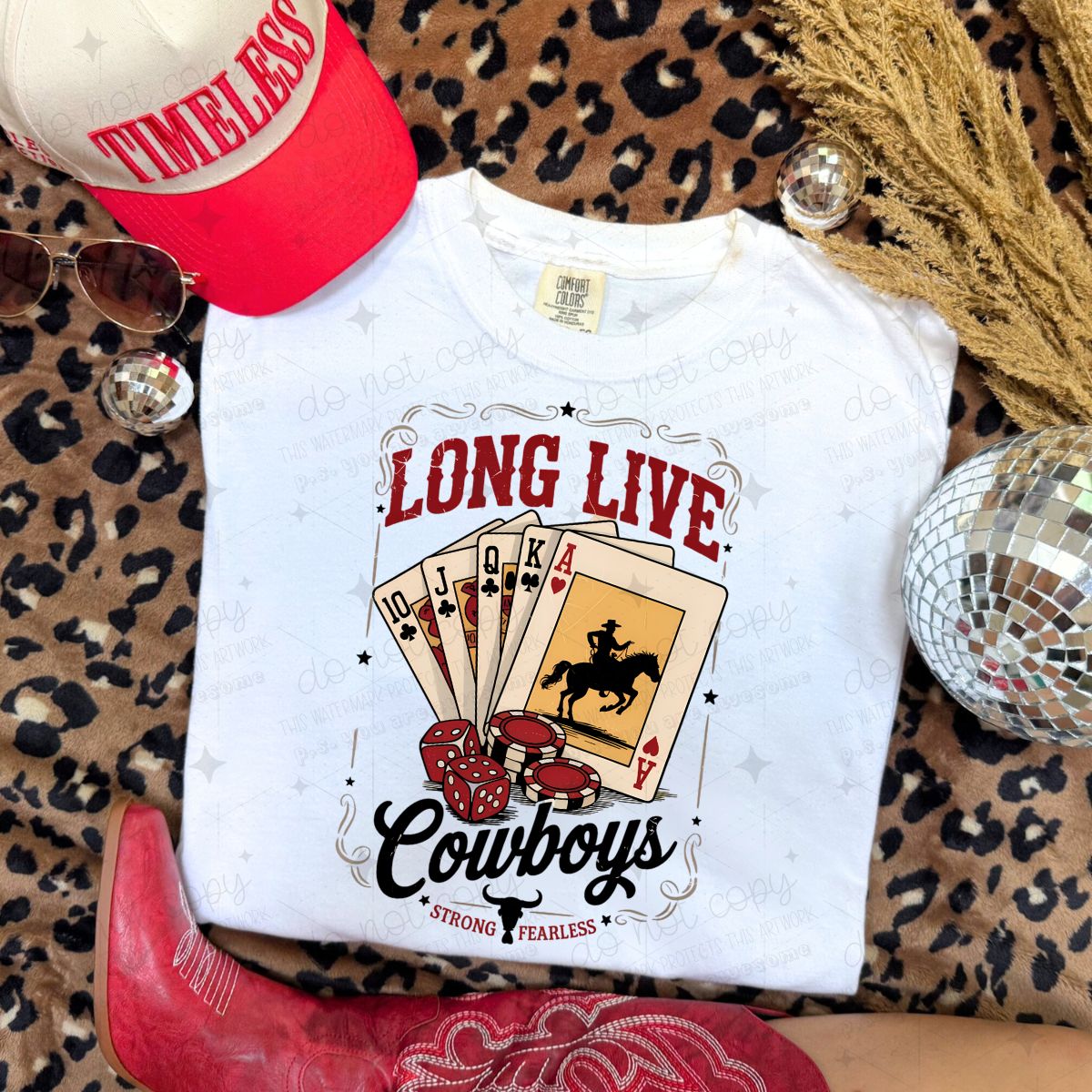 LONG LIVE COWBOYS - DTF TRANSFER