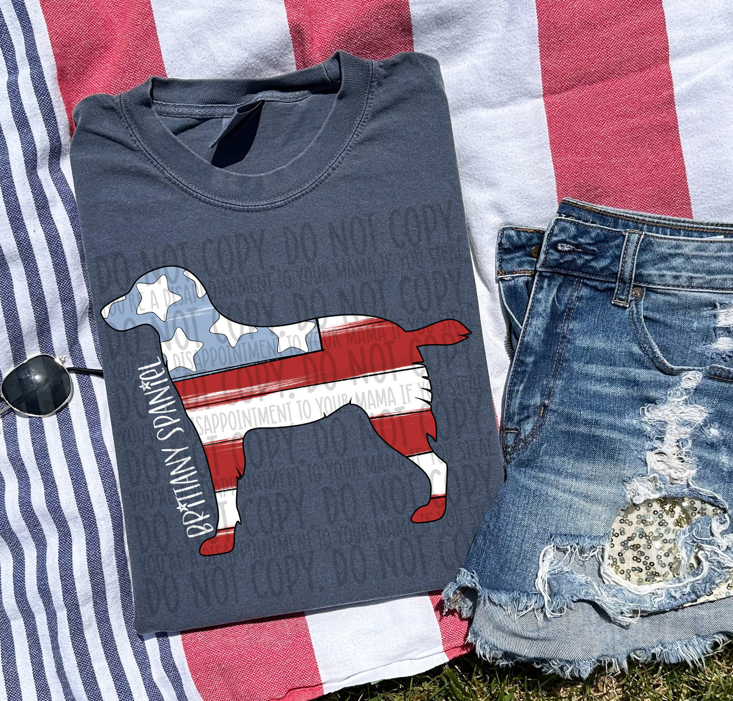 PATRIOTIC DOGS - DTF TRANSFER