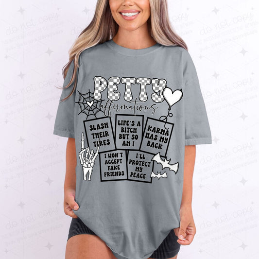 PETTY AFFIRMATIONS - COMPLETED TEE