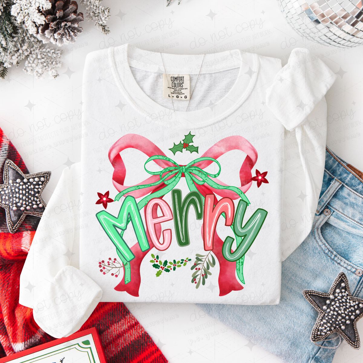 COQUETTE MERRY - DTF TRANSFER