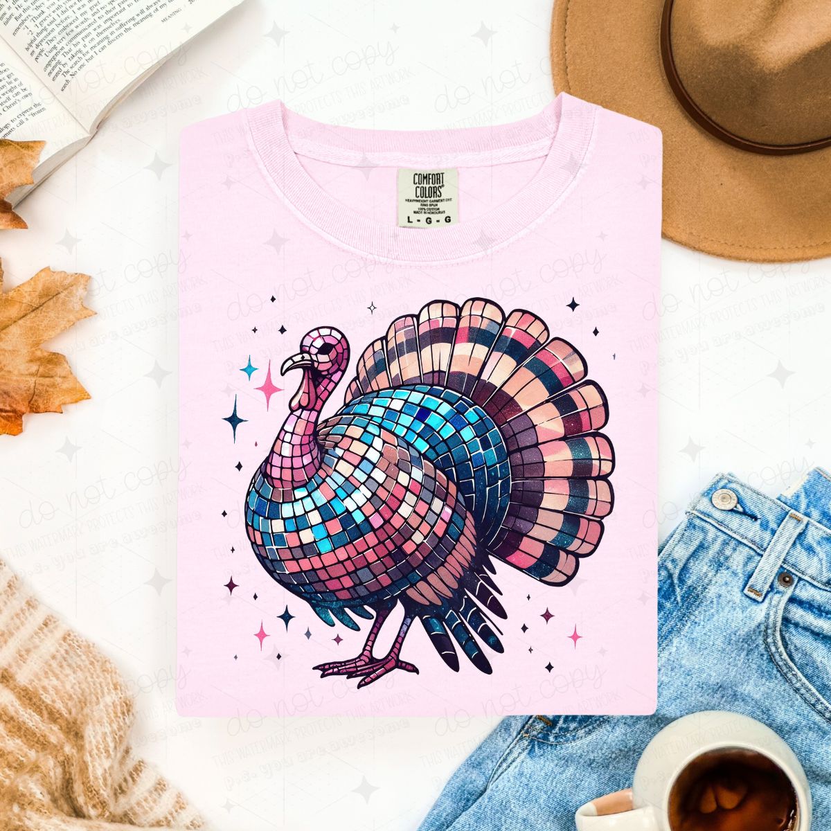 DISCO TURKEY - DTF TRANSFER