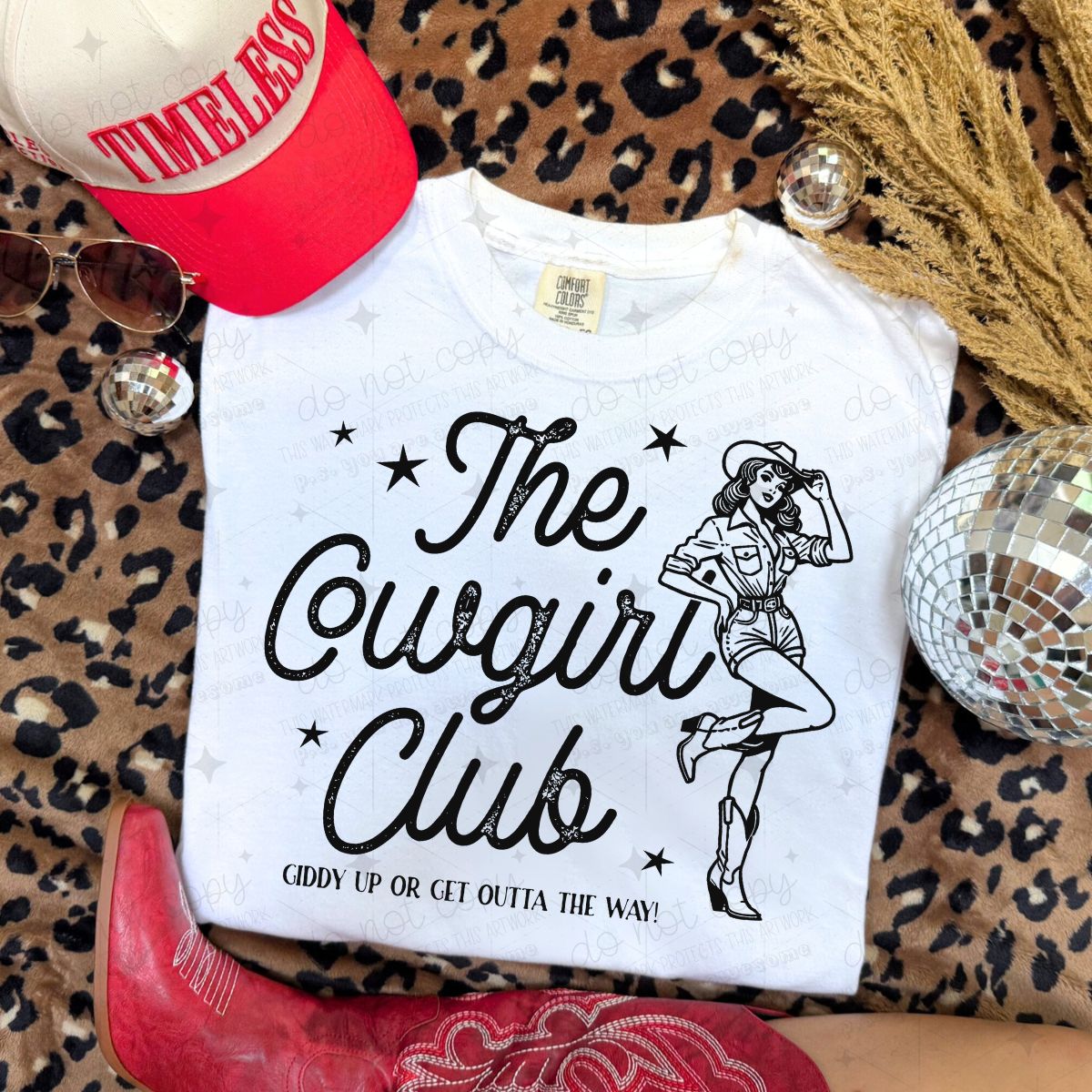 THE COWGIRL CLUB - DTF TRANSFER