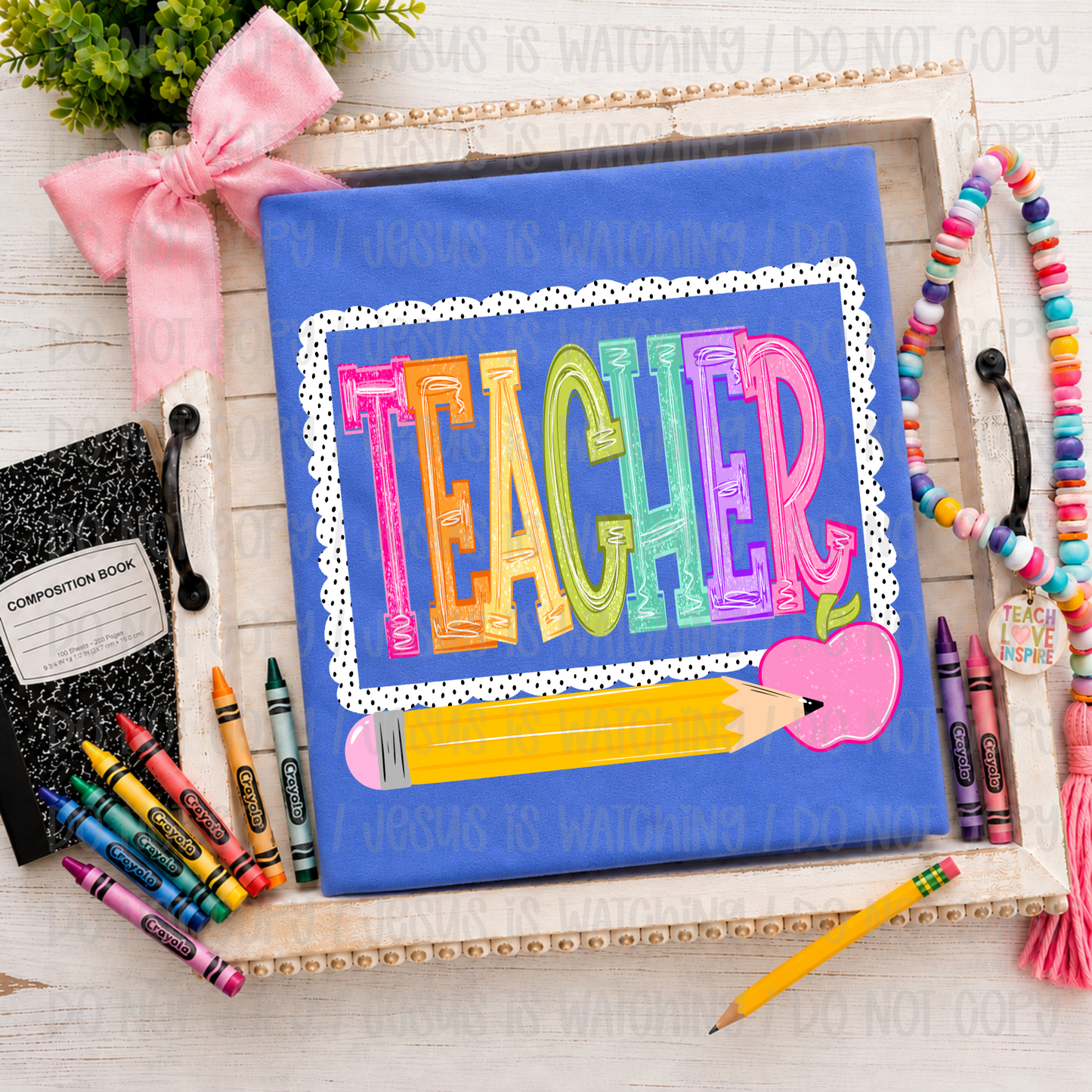 BACK TO SCHOOL OCCUPATION FRAME - DTF TRANSFER