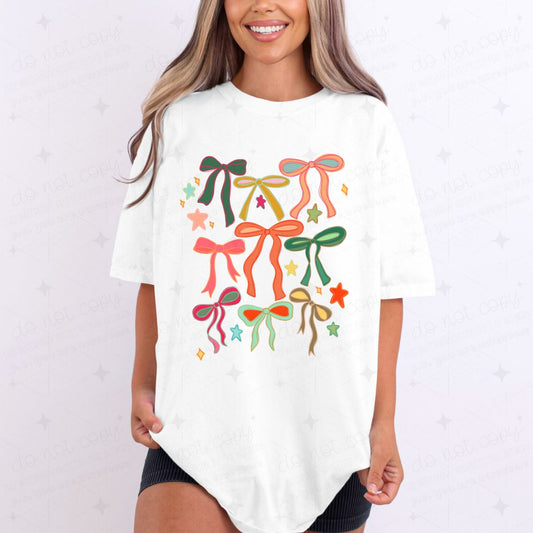 COQUETTE SUMMER BOWS - COMPLETED TEE