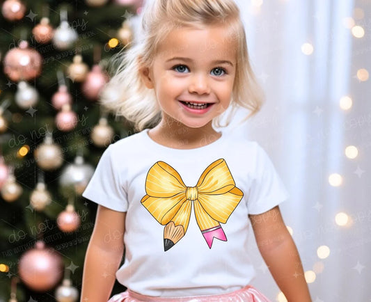 Pencil bow TEE