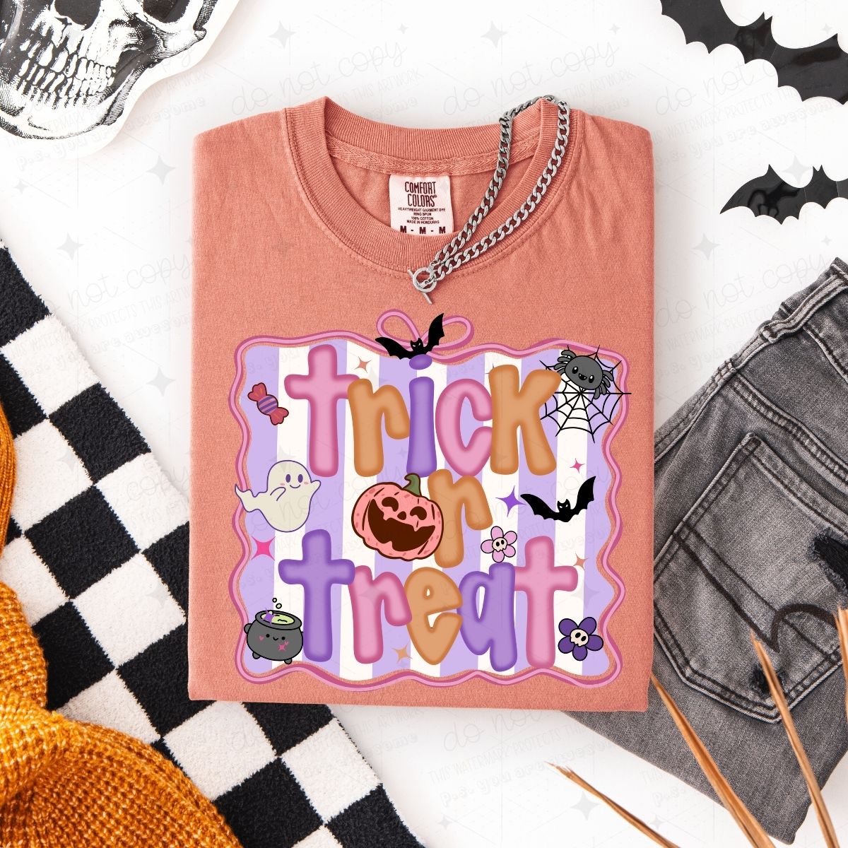 COQUETTE TRICK OR TREAT - DTF TRANSFER