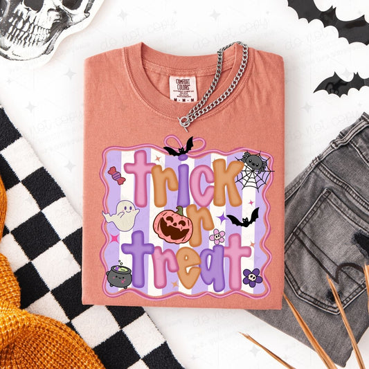 COQUETTE TRICK OR TREAT - DTF TRANSFER