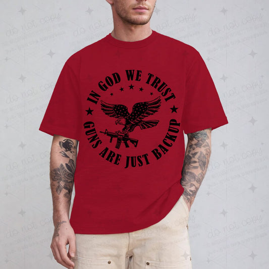 IN GOD WE TRUST - DTF TRANSFER
