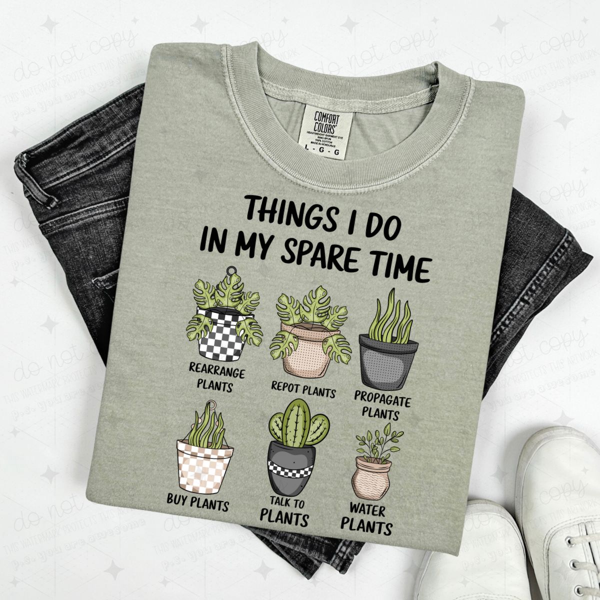 THINGS I DO IN MY SPARE TIME - DTF TRANSFER