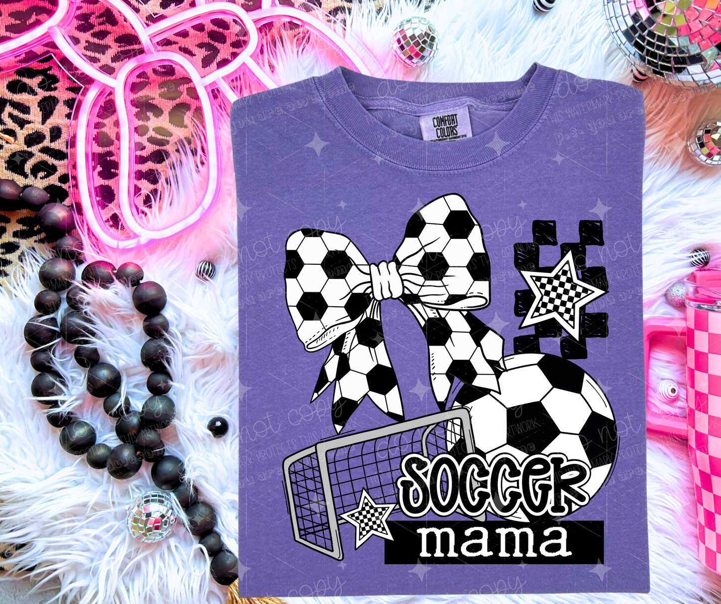 SOCCER MAMA COLLAGE - DTF TRANSFER