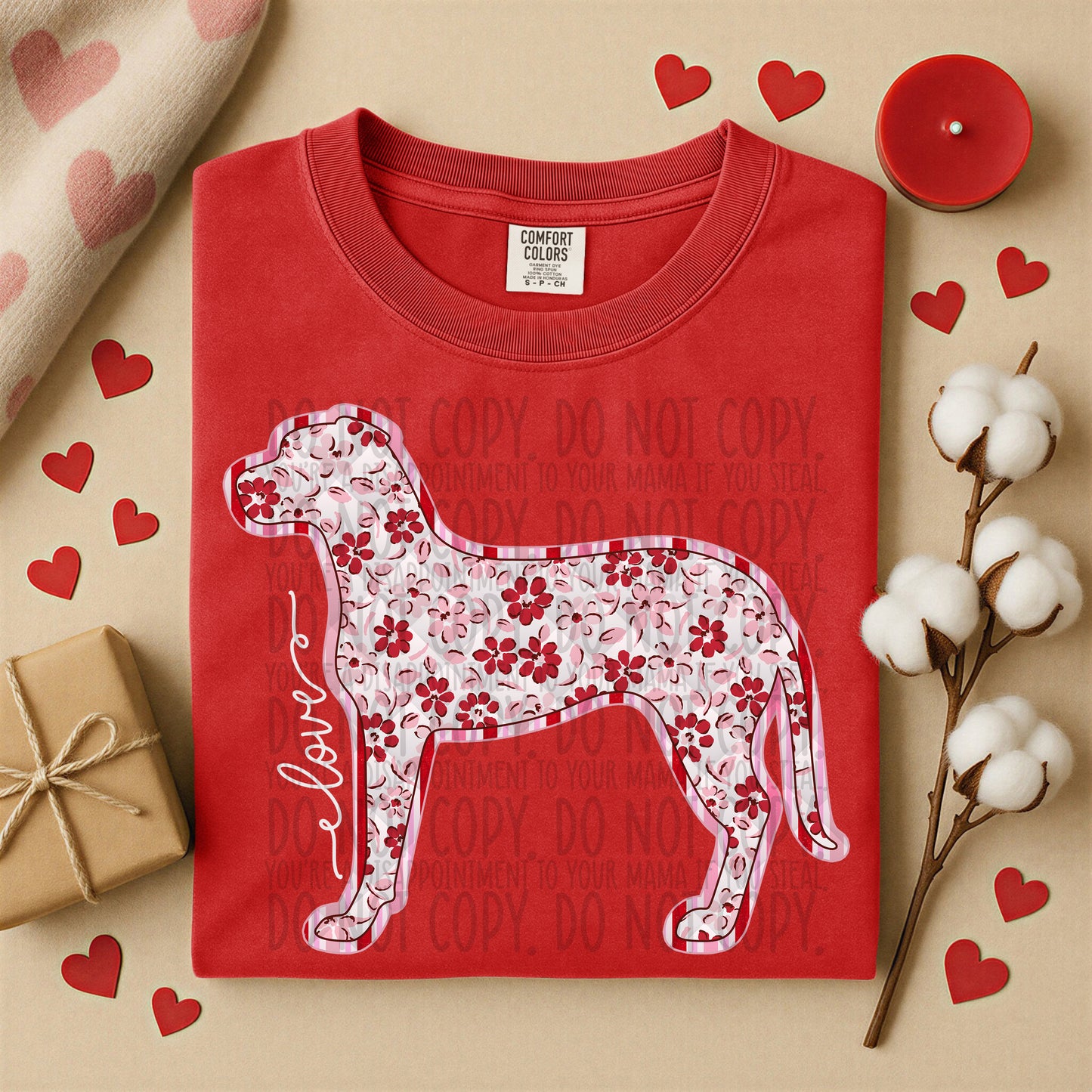VALENTINE'S DOGS - DTF TRANSFER
