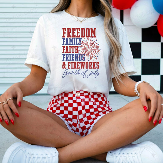 FOURTH OF JULY - DTF TRANSFER