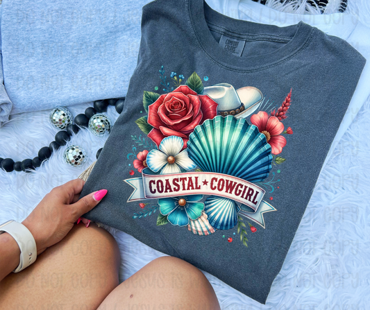 COASTAL COWGIRL - DTF TRANSFER