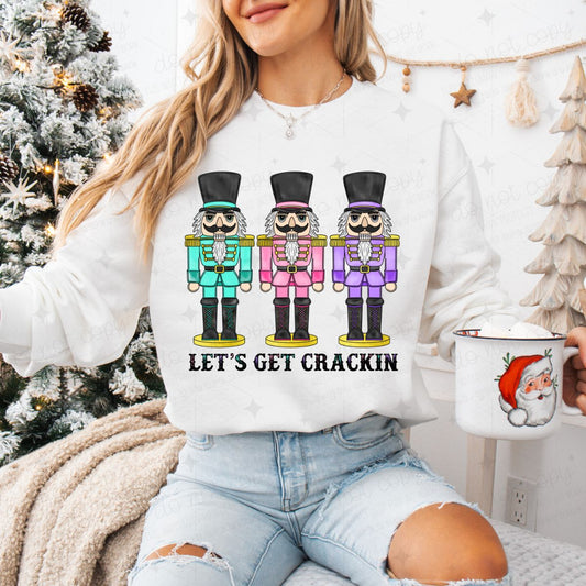 LET'S GET CRACKIN - DTF TRANSFER