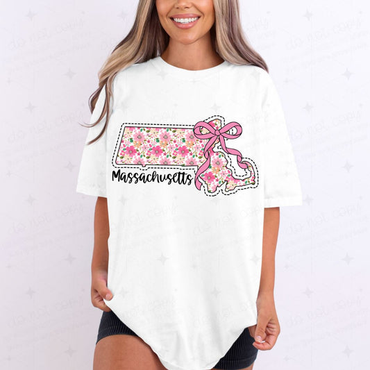 COQUETTE MASSACHUSETTS - DTF TRANSFER