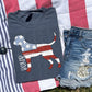 PATRIOTIC DOGS - DTF TRANSFER