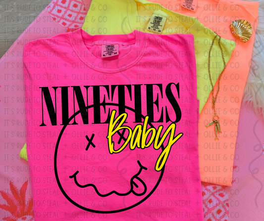 NINETIES BABY - DTF TRANSFER