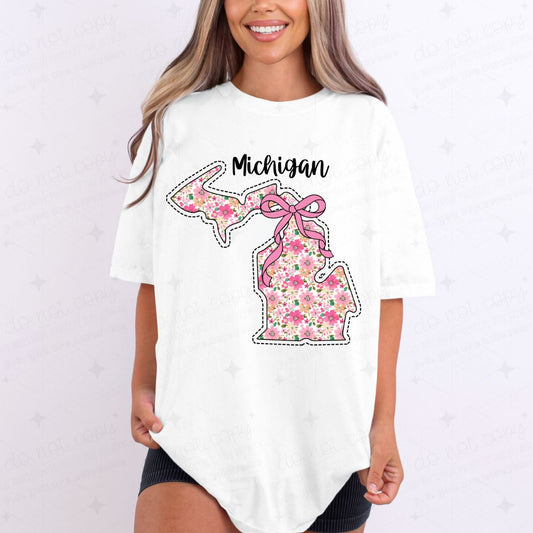 COQUETTE MICHIGAN - DTF TRANSFER