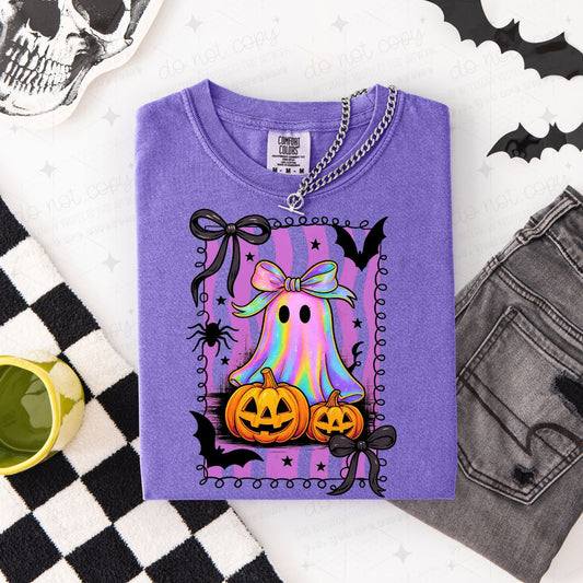 COQUETTE IRIDESCENT GHOST - DTF TRANSFER