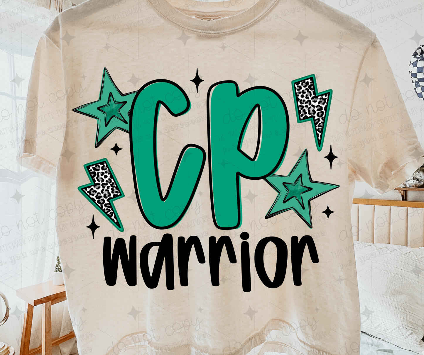 CP WARRIOR - *OLLIE & CO. EXCLUSIVE* - DTF TRANSFER