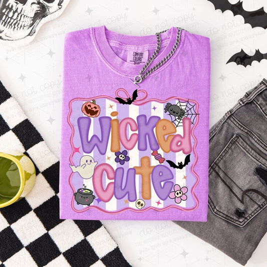 COQUETTE WICKED CUTE - DTF TRANSFER