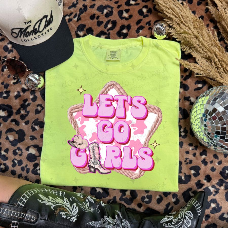 LET'S GO GIRLS - DTF TRANSFER