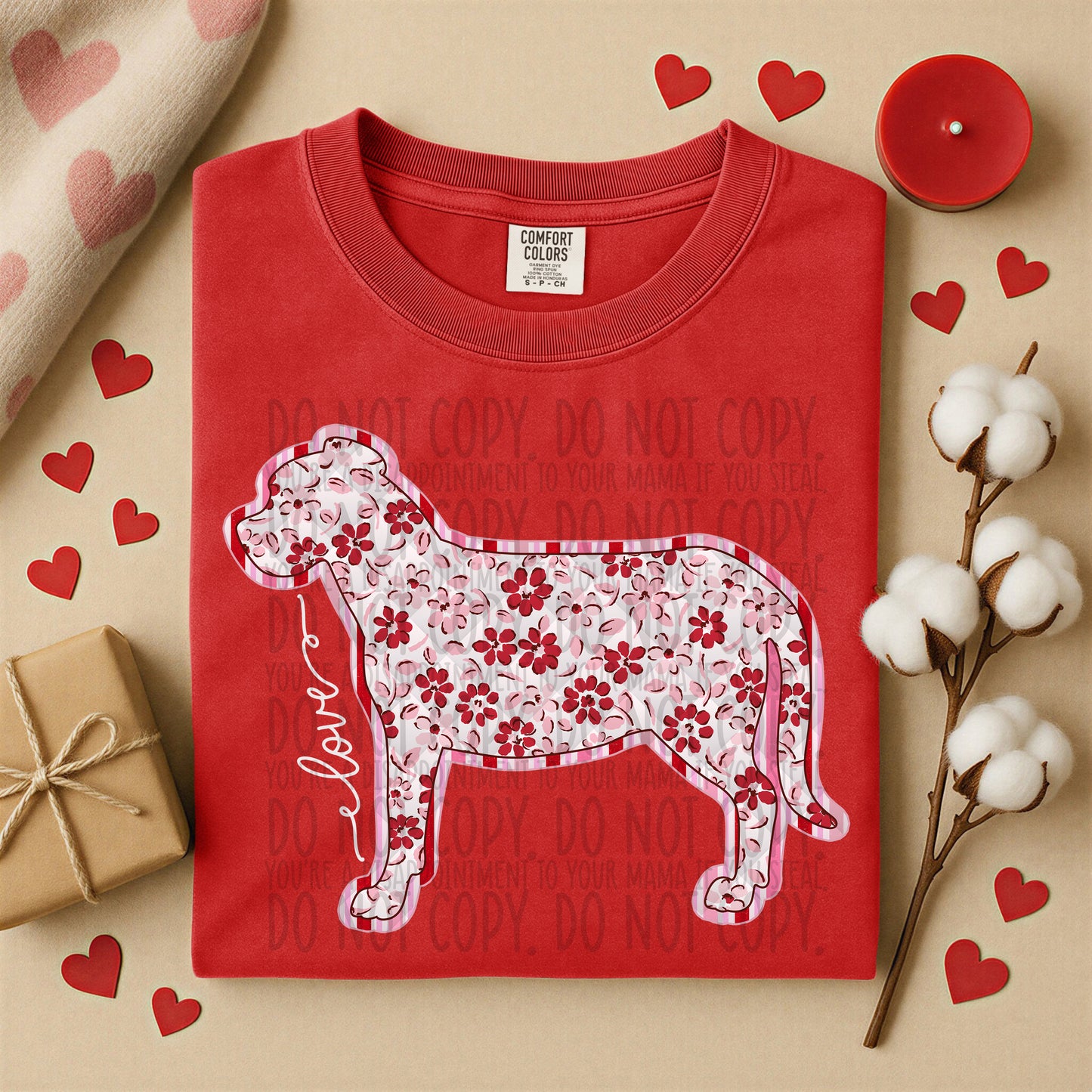 VALENTINE'S DOGS - DTF TRANSFER