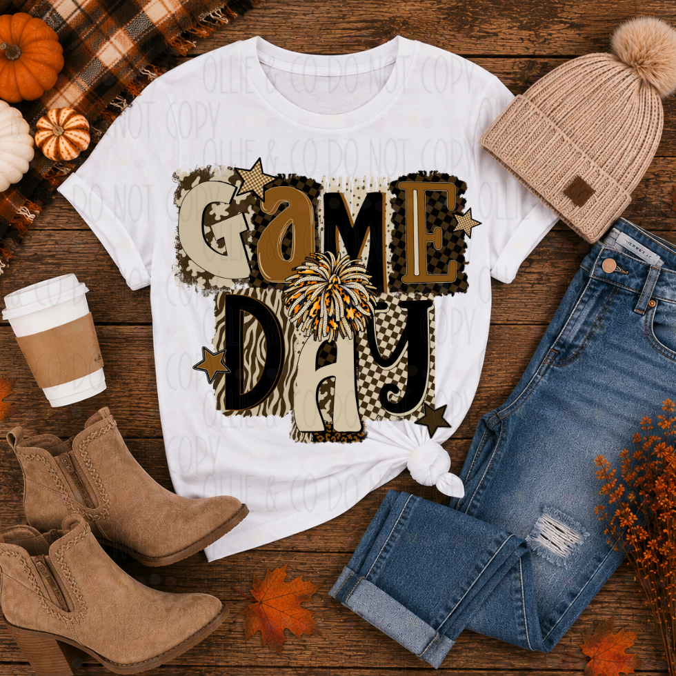 GAME DAY CHEER - DTF TRANSFER