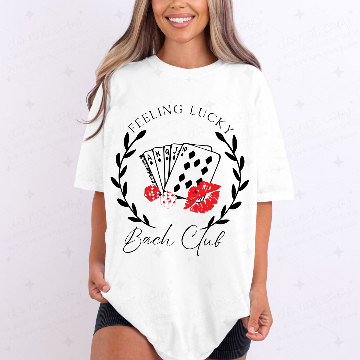 FEELING LUCKY BACH CLUB - DTF TRANSFER