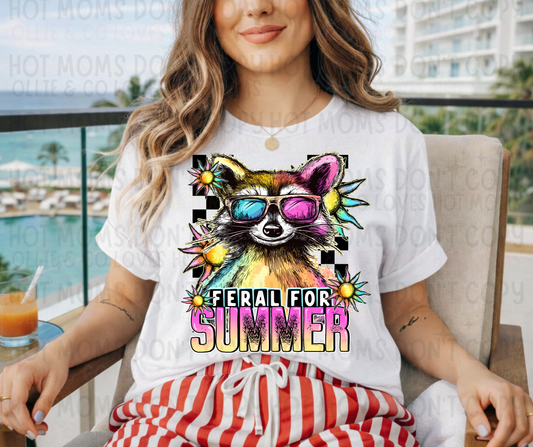 FERAL FOR SUMMER - DTF TRANSFER